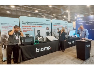 Biamp демонстрирует инновационные решения на HIMSS25