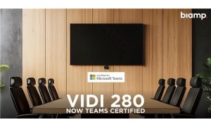 Biamp Vidi 280 получила сертификацию Microsoft Teams